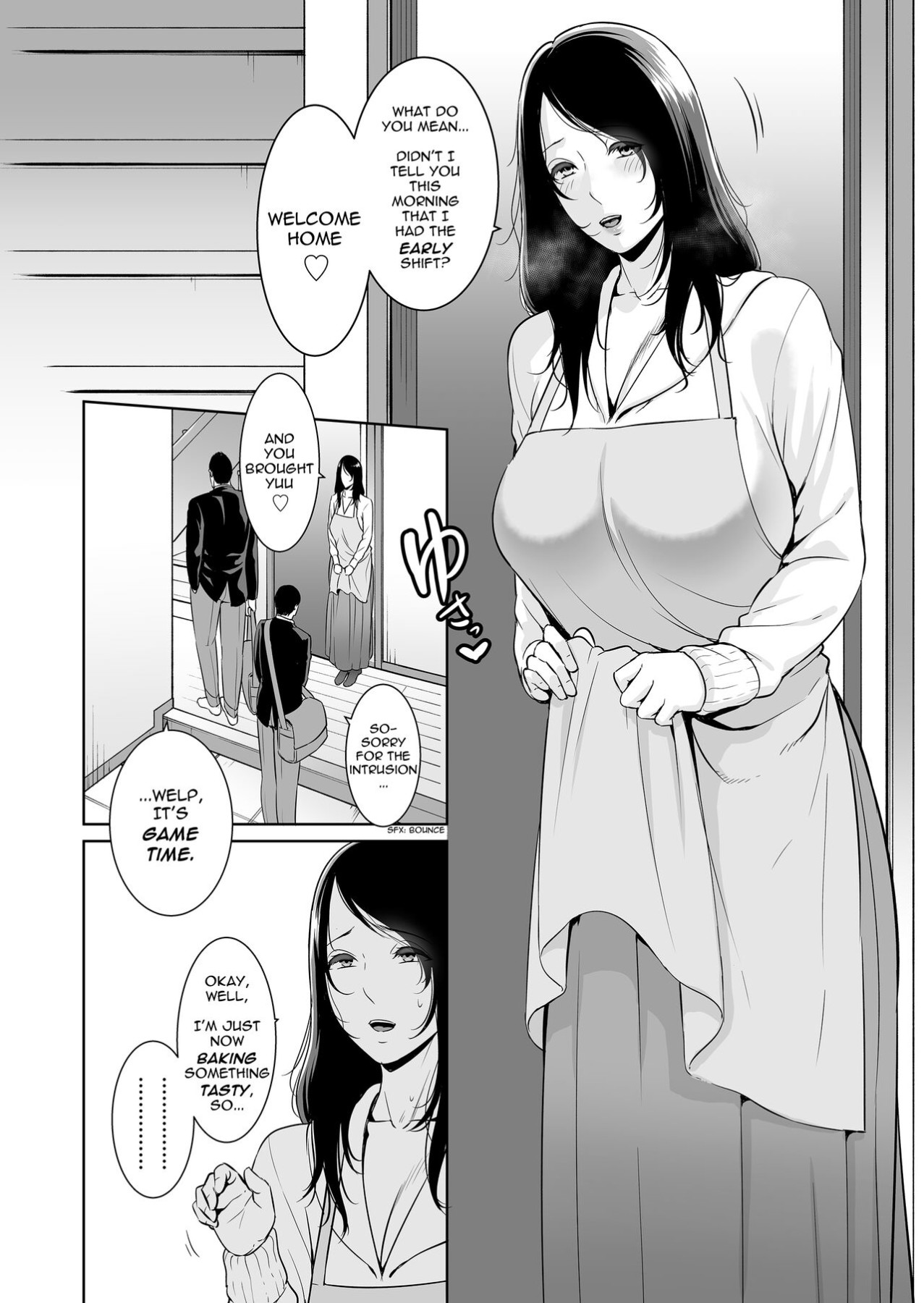 Hentai Manga Comic-My Friend's Mature Mother-Read-3